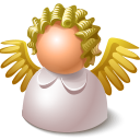 Иконка ангел юзер