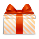 Иконка подарок - подарки, коробка