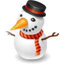 Иконка снеговик