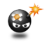 Иконка смайлик бомбочка