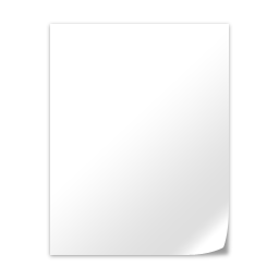 Иконка лист - лист, бумага