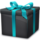Иконка подарочная коробка - подарок, коробка