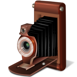 Иконка ретро фотокамера - фотокамера, фото, ретро