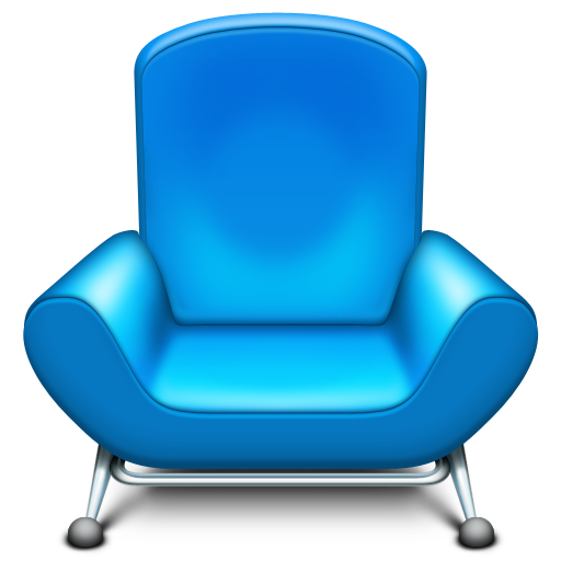 Иконка кресло - мебель, кресло