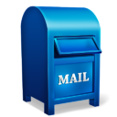 Иконка почтовый ящик - почта, mail
