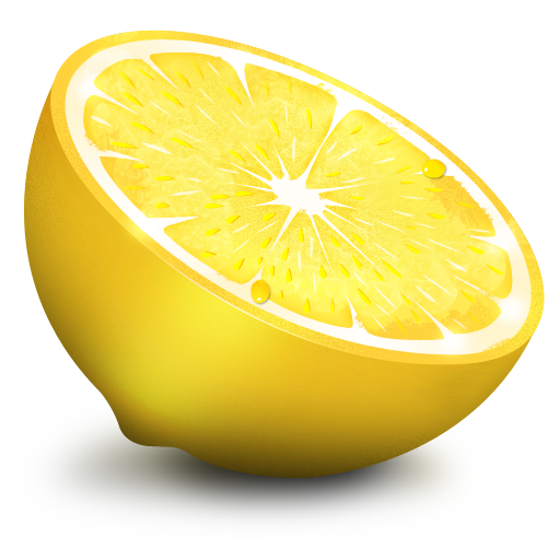 Иконка лимон - фрукты