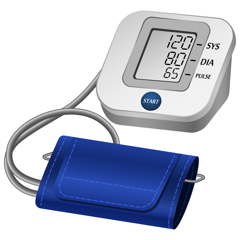 Автоматический тонометр без фона в png формате