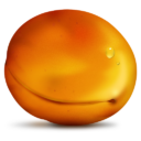 Иконка абрикос - фрукты, абрикос