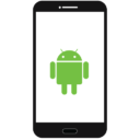 Иконка андроид смартфон - телефон, смартфон, Android