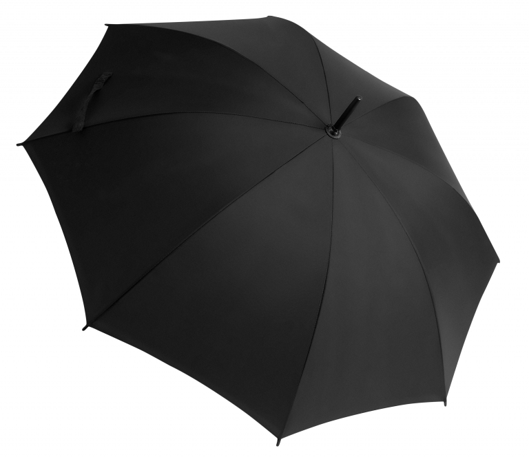 Черный зонтик - в png (пнг) без фона