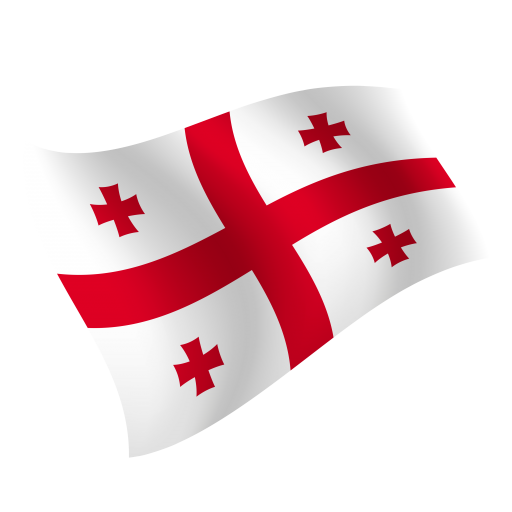 Флаг Грузии - в png (пнг) без фона