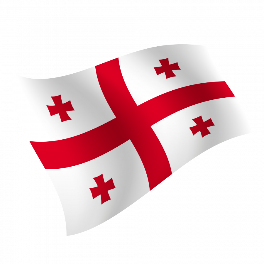 Флаг Грузии - флаг, страны, политика, Грузия