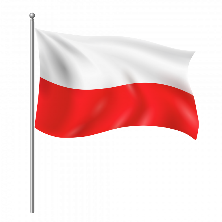Флаг Польши без фона в png формате
