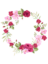 Цветочный венок без фона (PNG)