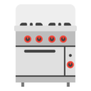 Иконка газовая плита - кухня