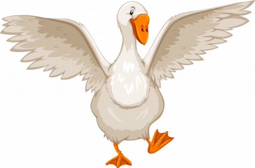 Картинка Гусь в png на прозрачном фоне