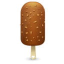Иконка шоколадное мороженое - сладости, сладкое, мороженое