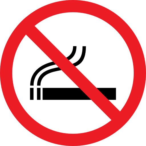 Иконка не курить - сигареты, курение, знаки
