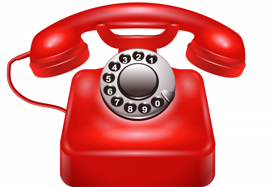 Красный телефон - телефон, связь, контакты