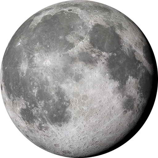 Луна на прозрачном фоне - луна
