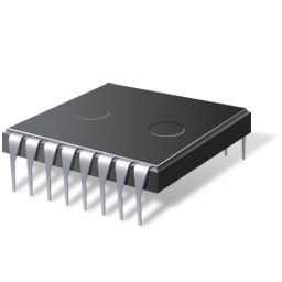 Иконка микросхема - чип, микросхема