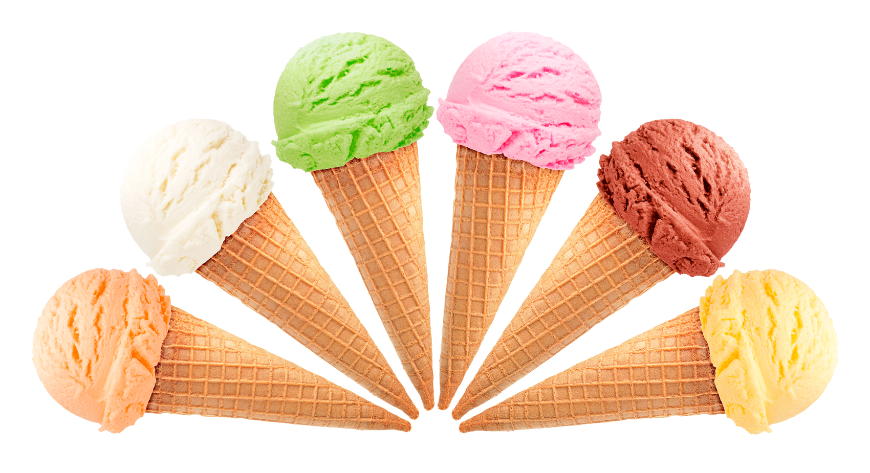 Мороженое в рожке - сладости, сладкое, мороженое