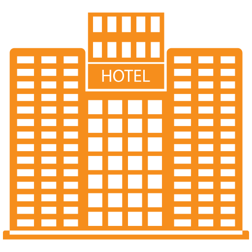 Иконка отель - отель, здание