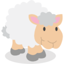 Иконка овечка - овца, овечка