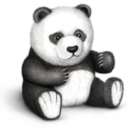 Иконка панда - панда
