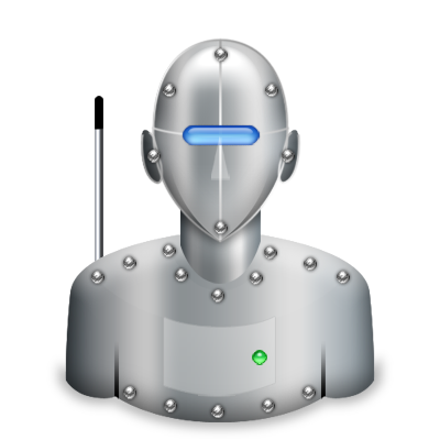 Иконка робот - робот, дрон