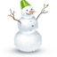 Иконка снеговик