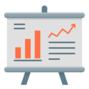 Иконка статистика / аналитика - статистика, для презентаций, бизнес, аналитика