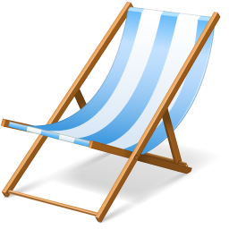 Иконка пляжный стул - стул, пляж