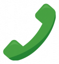 Зеленая телефонная трубка - телефон, связь, контакты