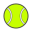 Иконка теннисный мяч