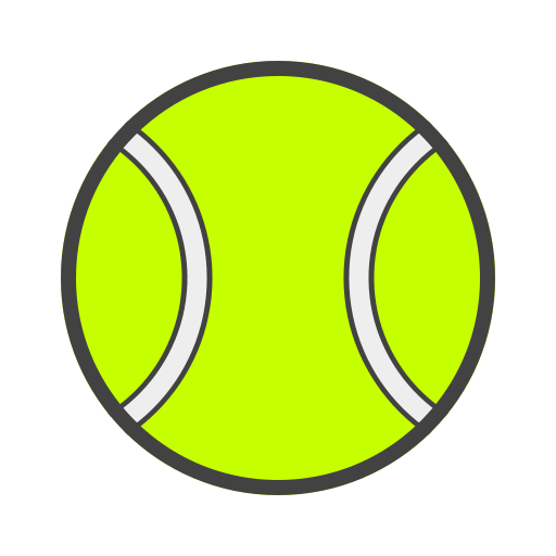 Иконка теннисный мяч - теннис, мяч