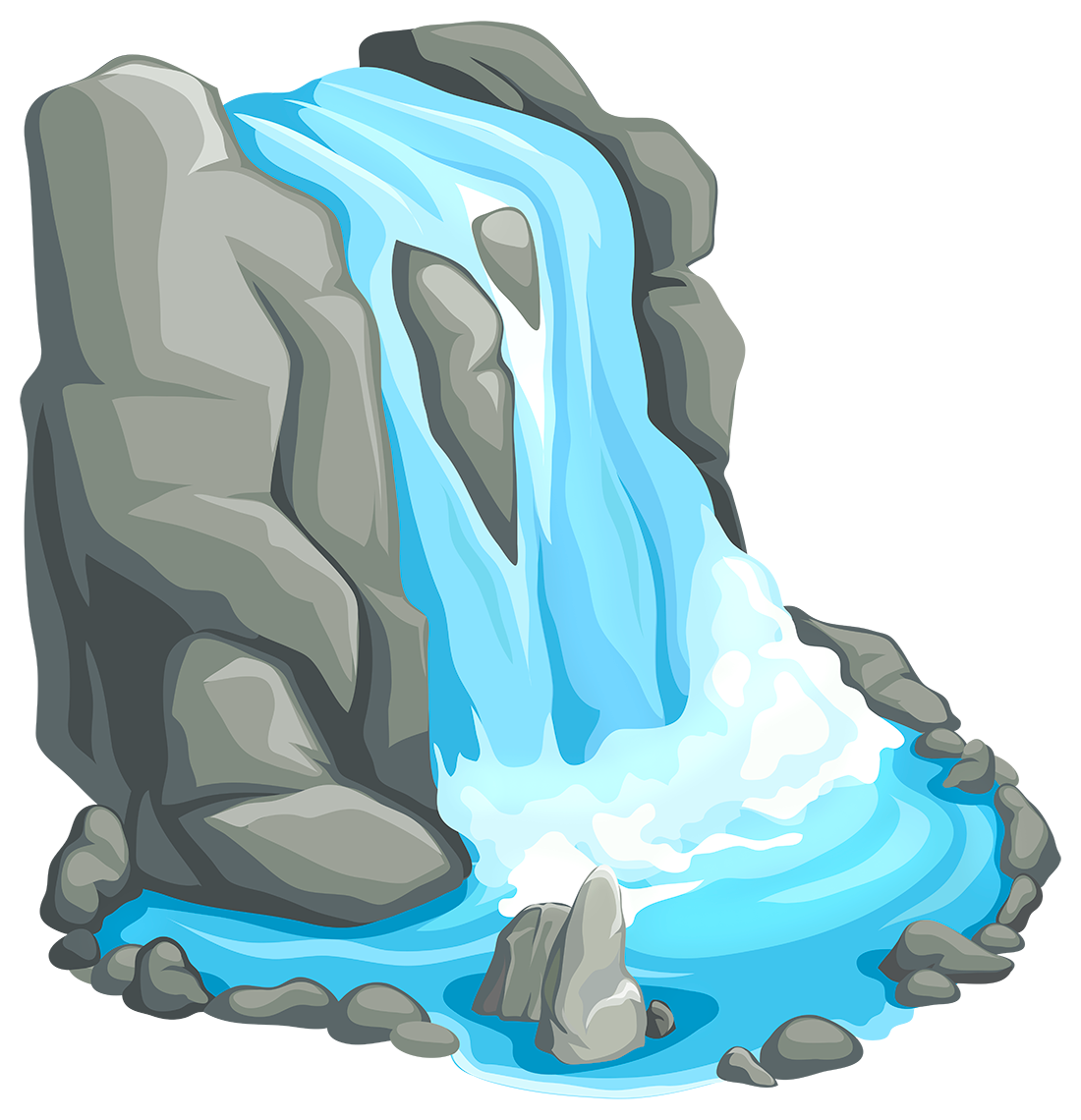 Водопад - природа, водопад