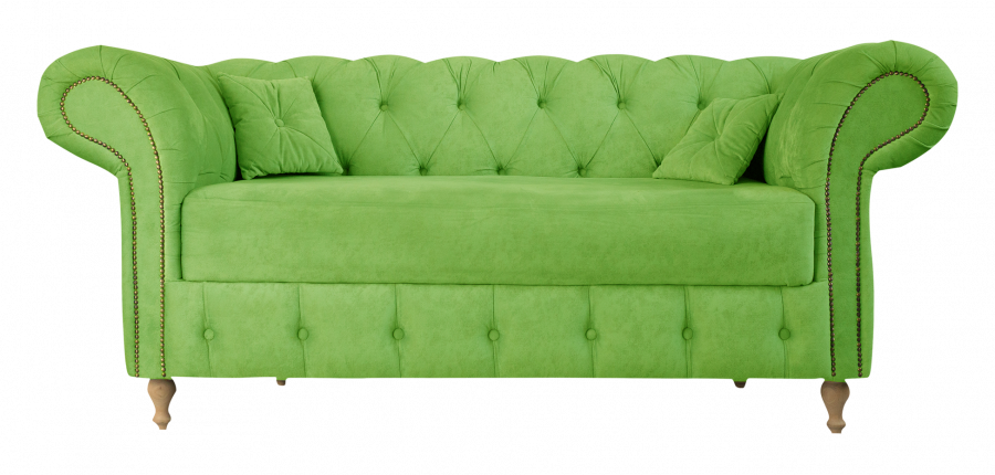 Зеленый диван - мебель, интерьер, диван