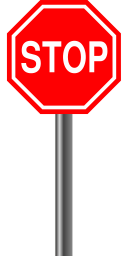 Знак стоп - стоп, знаки, дорожный знак