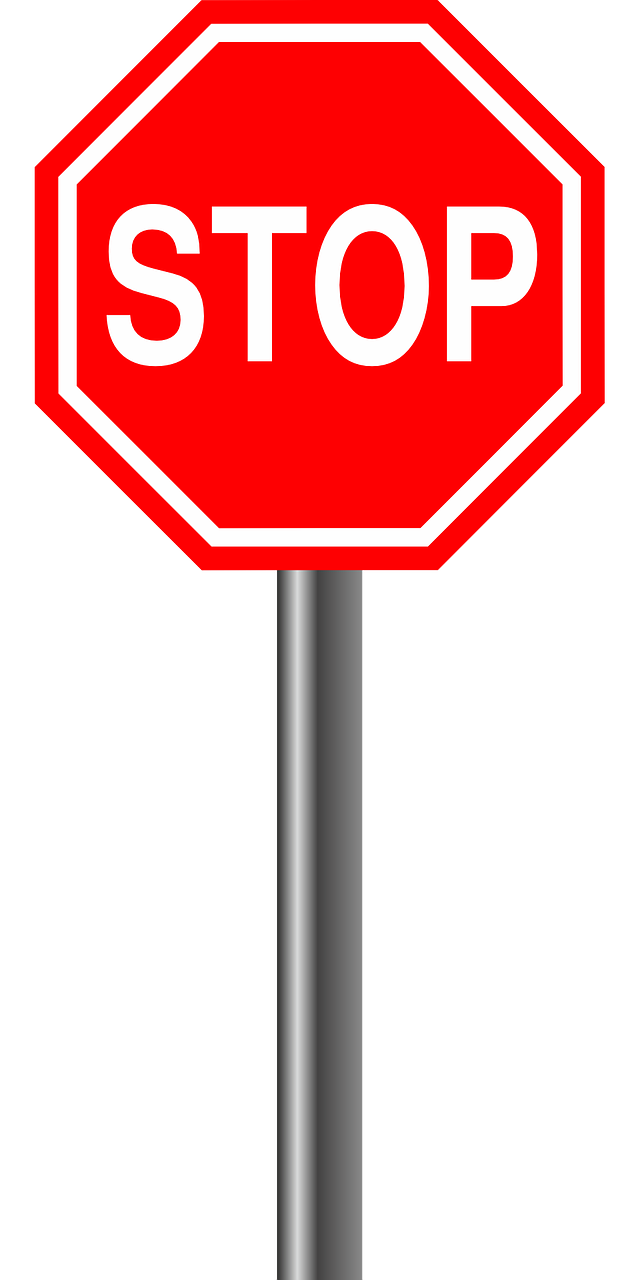 Знак стоп - стоп, знаки, дорожный знак